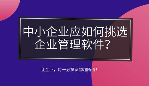 中小企業(yè)管理軟件選擇的3個(gè)要點(diǎn) 看完這個(gè)故事就都明白了